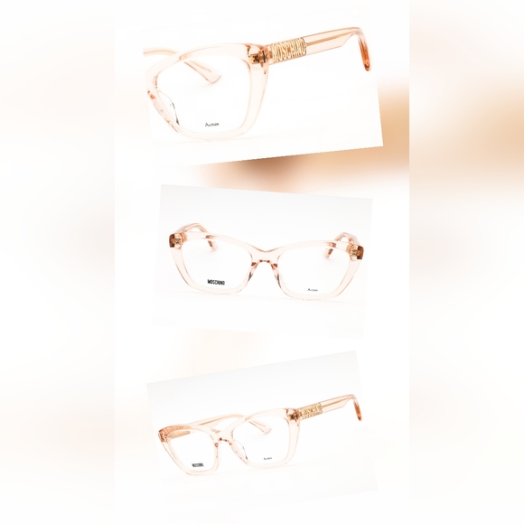 NWT, Brand New Moschino MOS629, Woman's Eyewear Frame, Size 52X18X140 - Picture 4 of 4